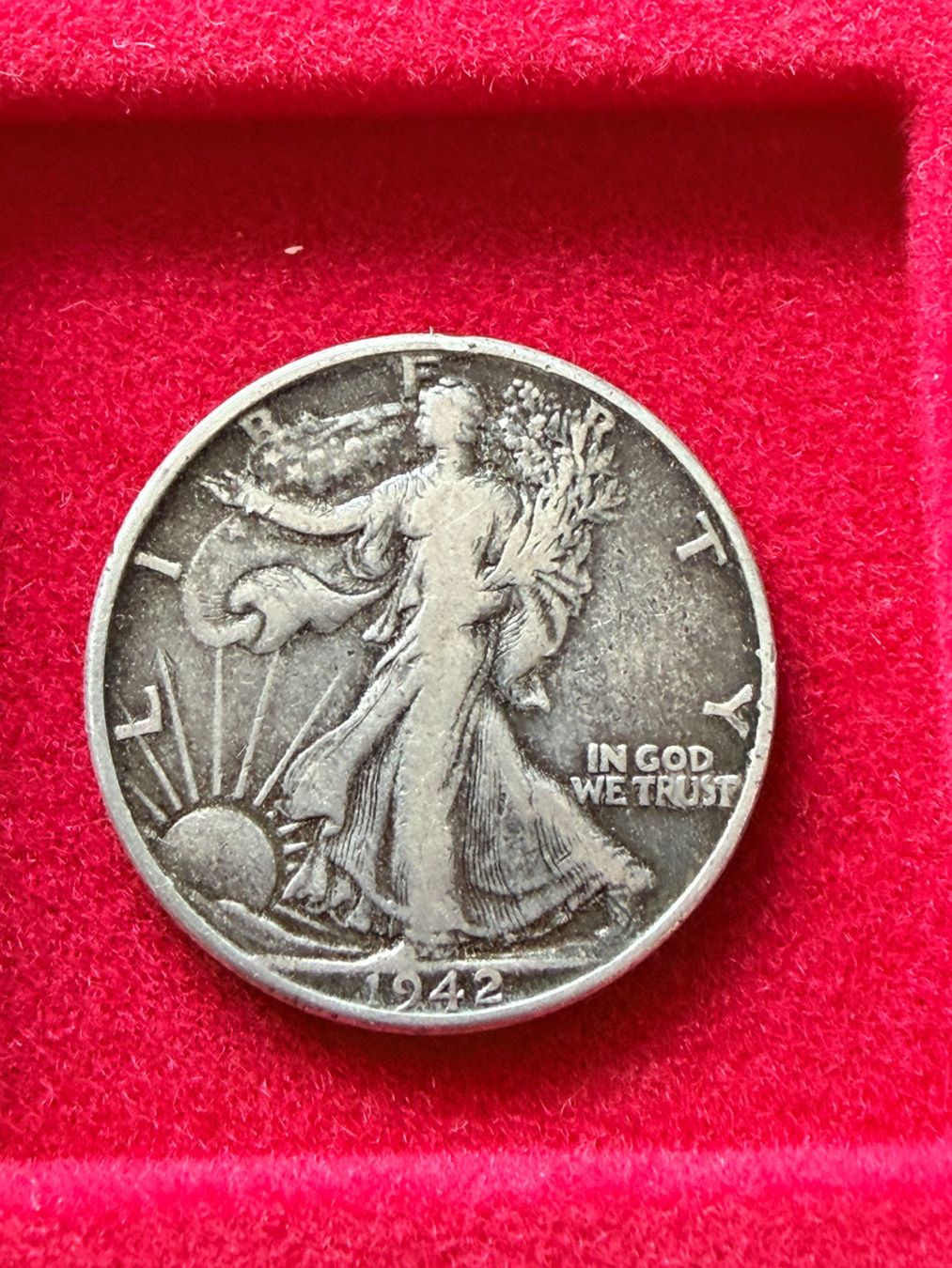 Tutti le monete: Half Dollar USA 1942-Silber 900/1000 – Usato da Gams venduto da Rhi-Taler