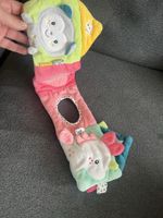 Fehn baby soft activity book with mirror, multicolor