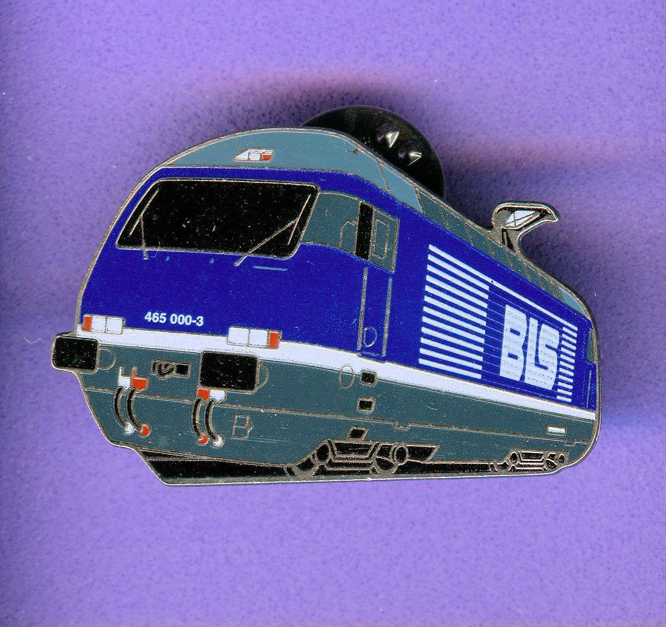Plaketten & Abzeichen: Schmid-Müller  Re 4/4 460  " BLS "  Lim.2000 – Gebraucht aus Winterthur von Sammleroase