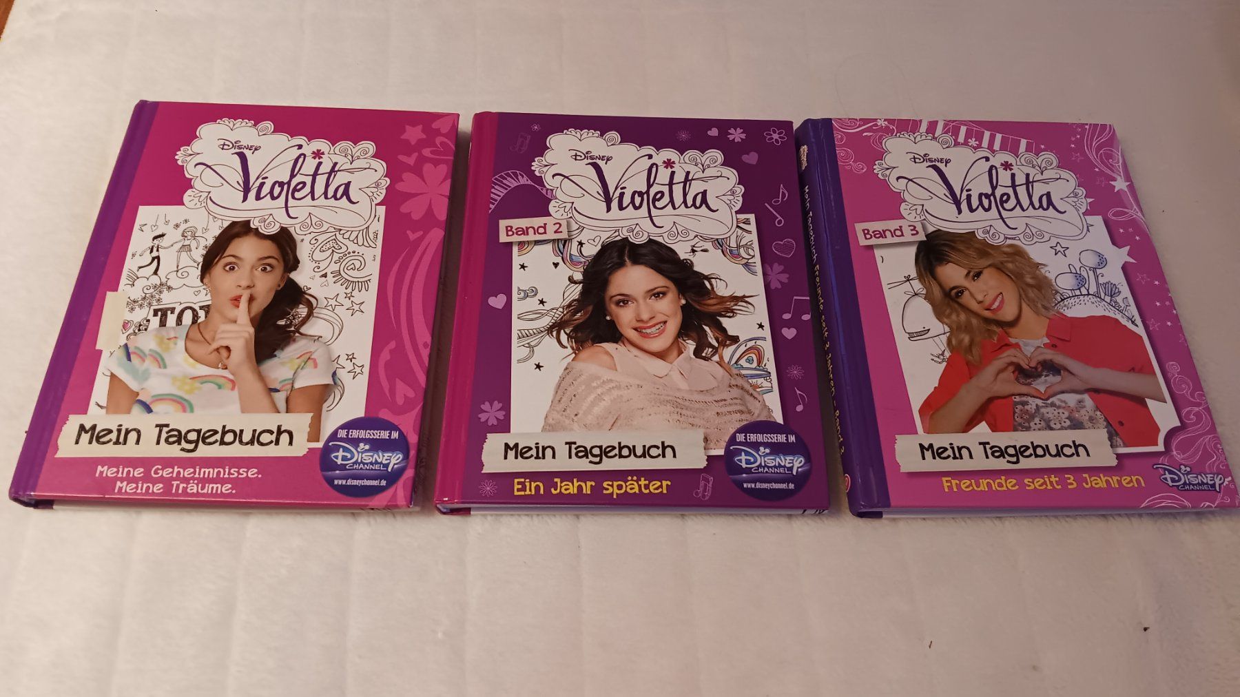 Libri: Disney Violetta Tagebücher-Set 1-3 – Usato da Dietikon venduto da Rabia