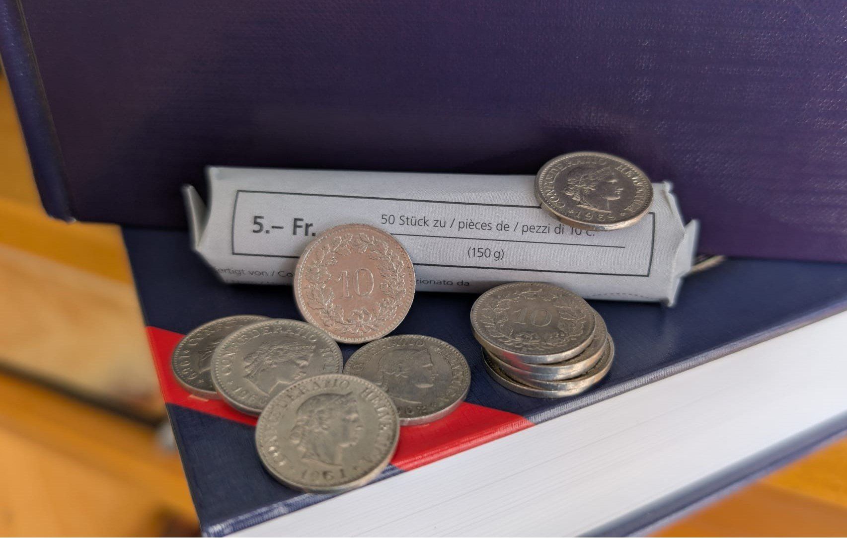 Tutti le monete: 10 Rappen Rolle 1960-69 – Usato da Köniz venduto da SwissCoinCollector