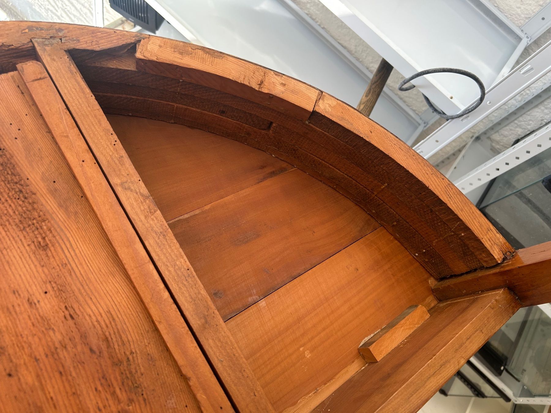 Tavoli: Biedermeier Demi lune Kirschbaum – Usato da Bonstetten venduto da Ebano- 8