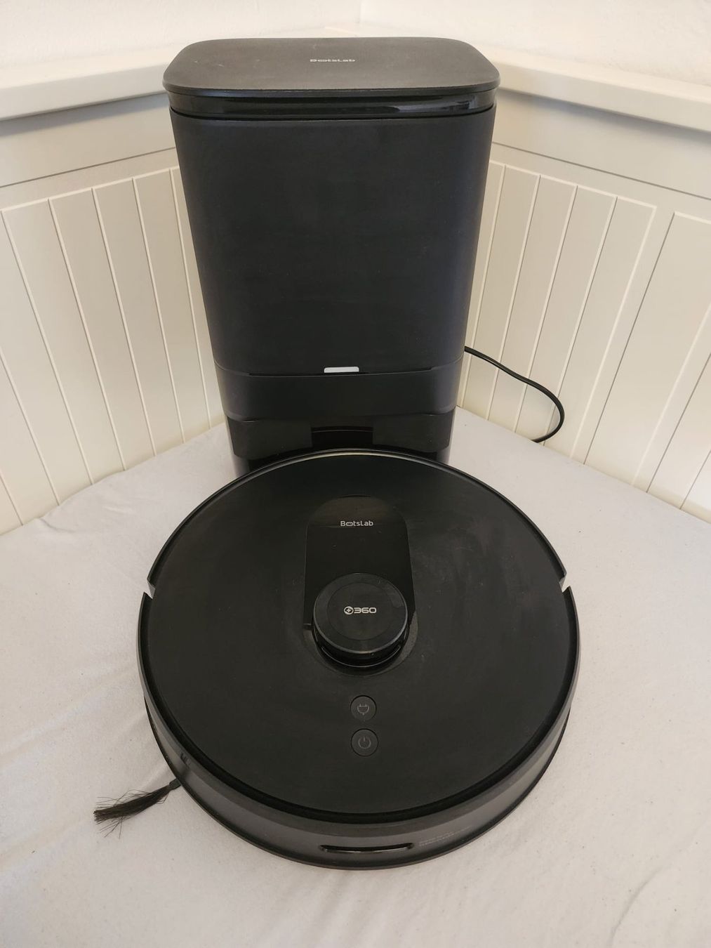 Aspirapolveri & Accessori: Botslab by 360 Saug- & Wischroboter mit automatischer Absaug – Usato da Kaiserstuhl AG venduto da ksu_2pww