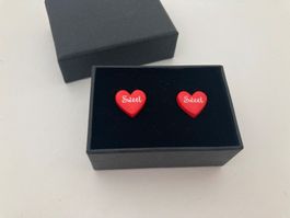 Manschettenknöpfe Cufflinks Herz Sweet