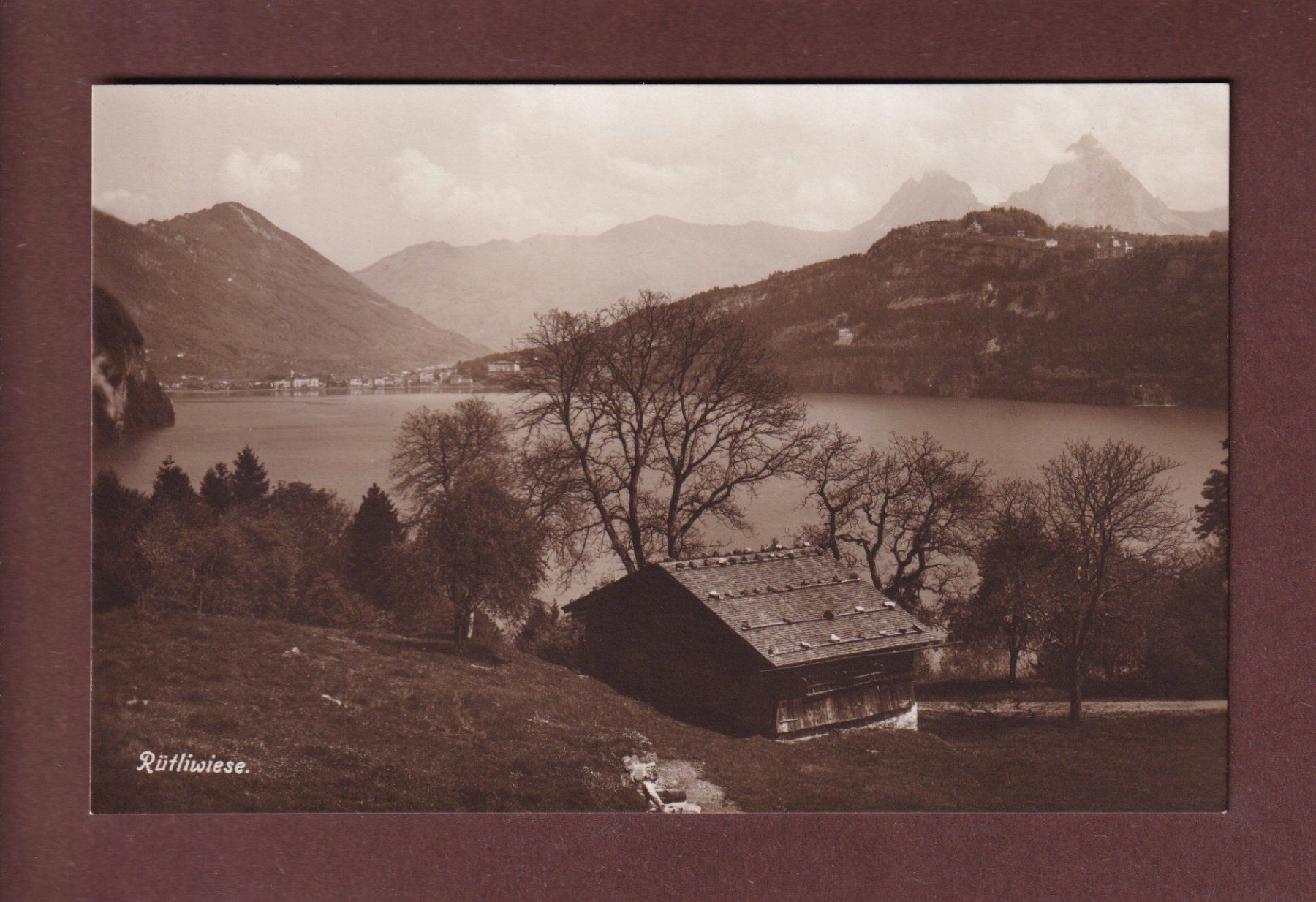 Cartes postales: RÜTLIWIESE – D'occasion à Pully par nicecards-shop
