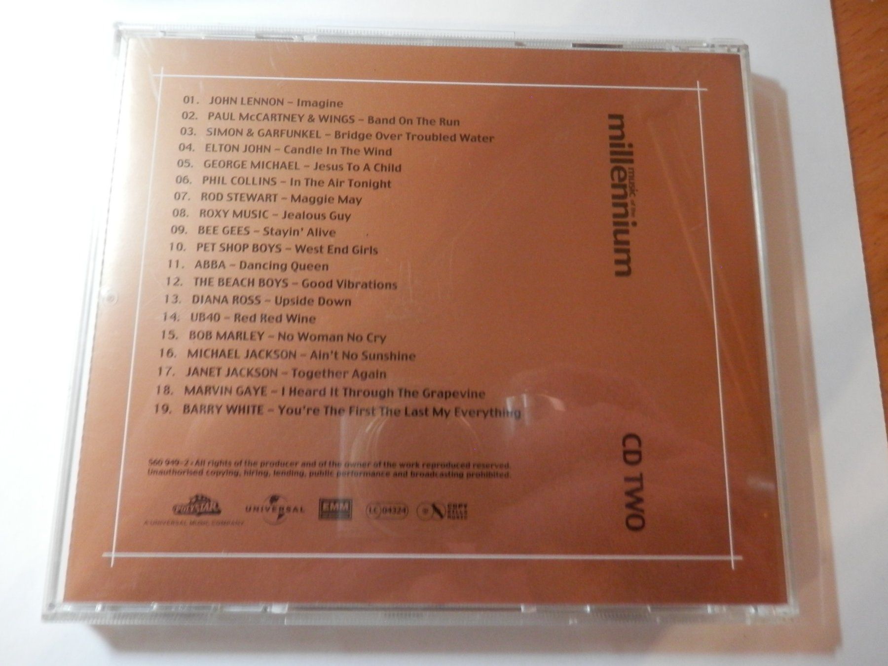 CDs: CD Millennium Two -  mit Top Songs verschiedener Interpreten – Gebraucht aus Weiach von weiach82 1