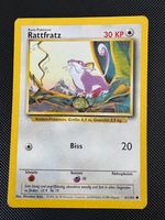 Rattata (Rattfratz) Pokémon Base Set DE 54/102