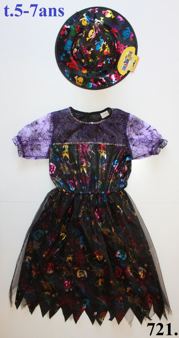 Costumi: Costume sorcière / Hexe t. 5 - 7 ans – Usato da Peseux venduto da CoolShoping