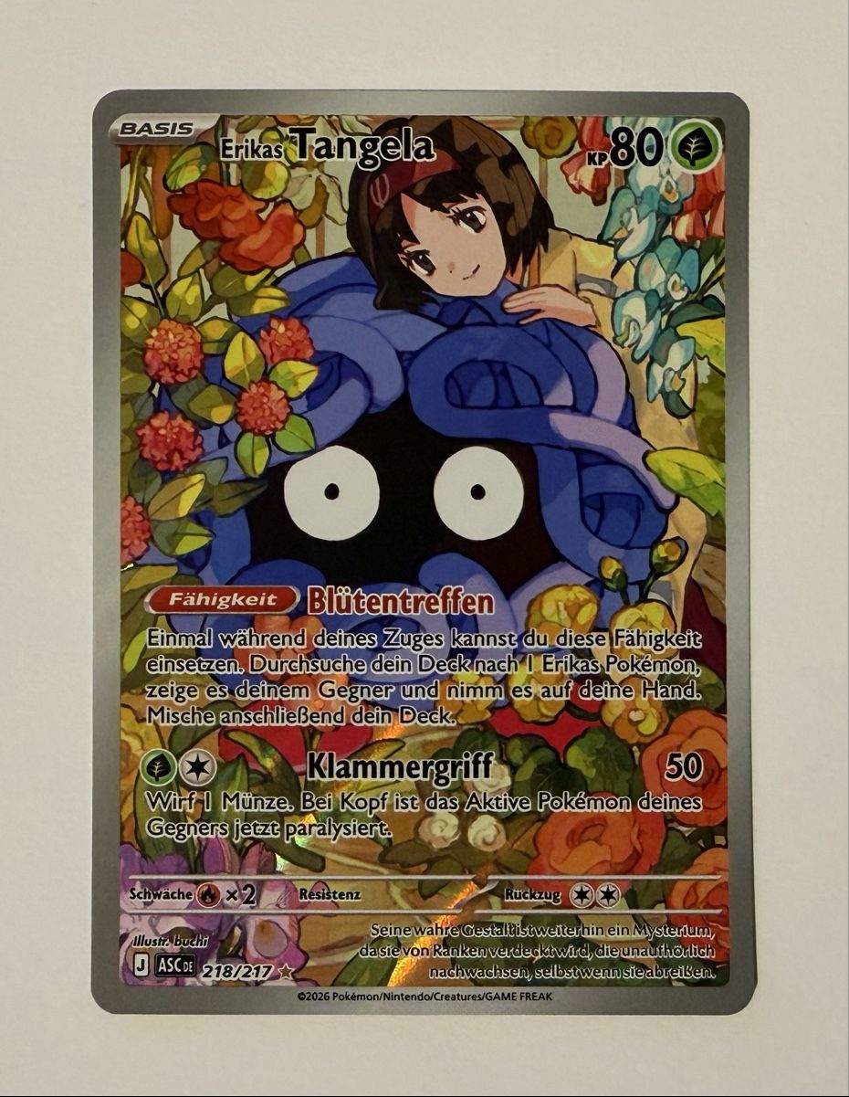 Pokémon Cartes à collectionner: Erikas Tangela #218 – Neuf (Voir description) à Au SG par Bego1