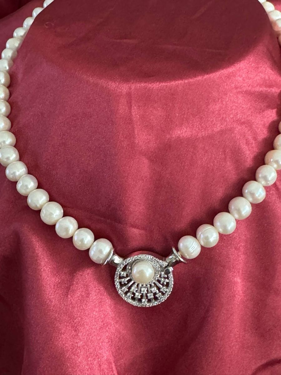 Sonstiger Schmuck: Echte Perlen Seltenes Set mit Sterling Silber und Steine – Neu und originalverpackt aus Kerns von OlSecHand01 1