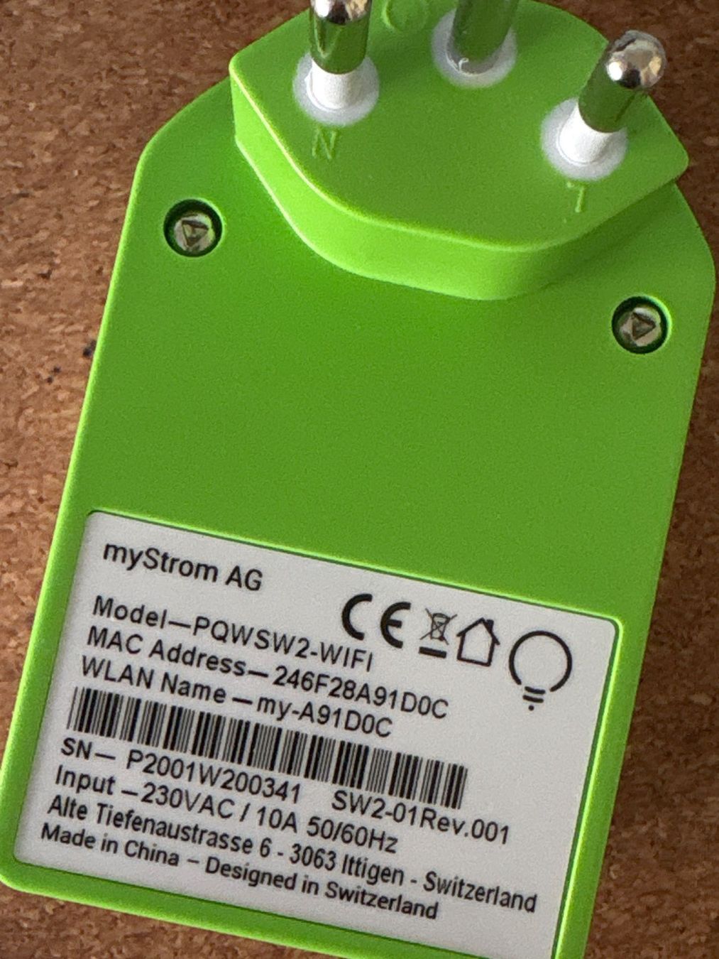 myStrom Interrupteurs: MyStrom Wifi Switch 2. Generation – D'occasion à Fraubrunnen par waddle 2