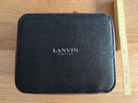Lanvin Schmuckkoffer, Reiseetui, Top Zustand, schwarz/braun