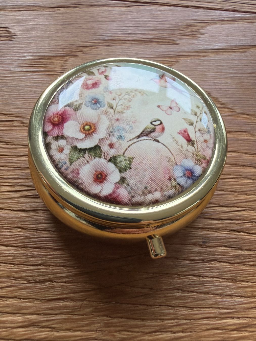 Contenitori & Simili: Pillen box metal rund – Nuovo e nell'imballaggio originale da Zürich venduto da joyfulgrace