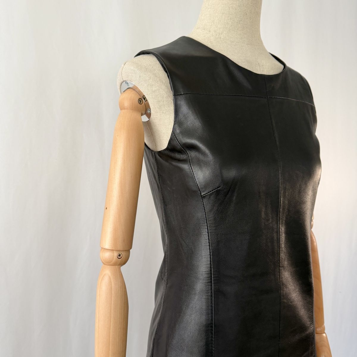 Vestiti: Handmade Black Leather Dress – Nuovo (secondo la descrizione) da Emmen venduto da Colette-Juliette 2