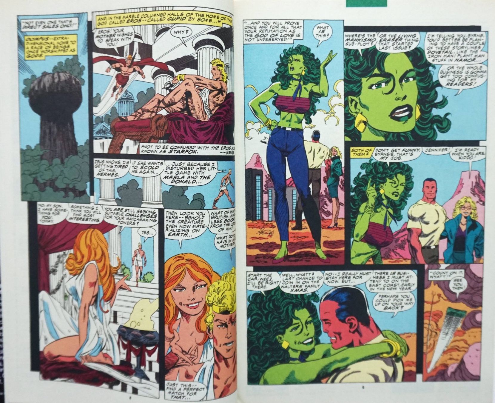 Comics: SENSATIONAL SHE-HULK #35-36 VS. THE ZOMBIES MARVEL 1992 – Gebraucht aus Lugano von YouWantUS 2