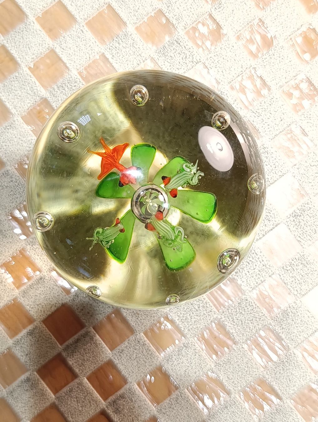 Murano Bicchieri: Vintage Murano Briefbeschwerer 80er Top – Usato da Steffisburg venduto da 1.Schmuckschatulle 3