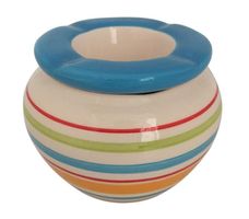 Sturm Aschenbecher Stripes D: 10cm Keramik