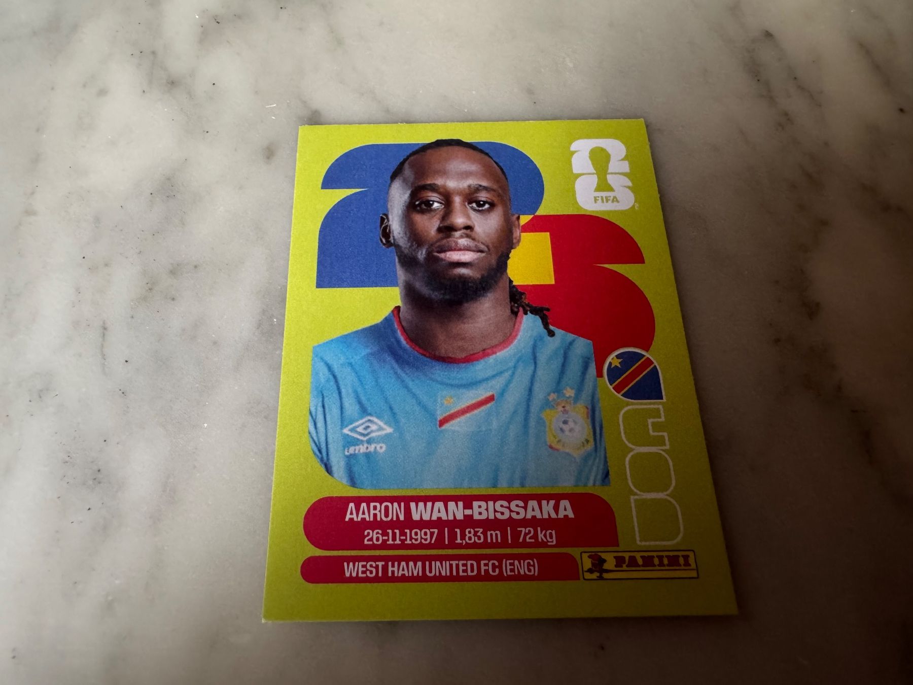 Panini Carte collezionabili: Panini FIFA WM 2026 Aaron Wan-Bissaka COD 3 – Nuovo (secondo la descrizione) da hägendorf venduto da twilightprincess