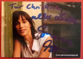 Genoveva Mayer Autogramm signiert Foto 10x15cm