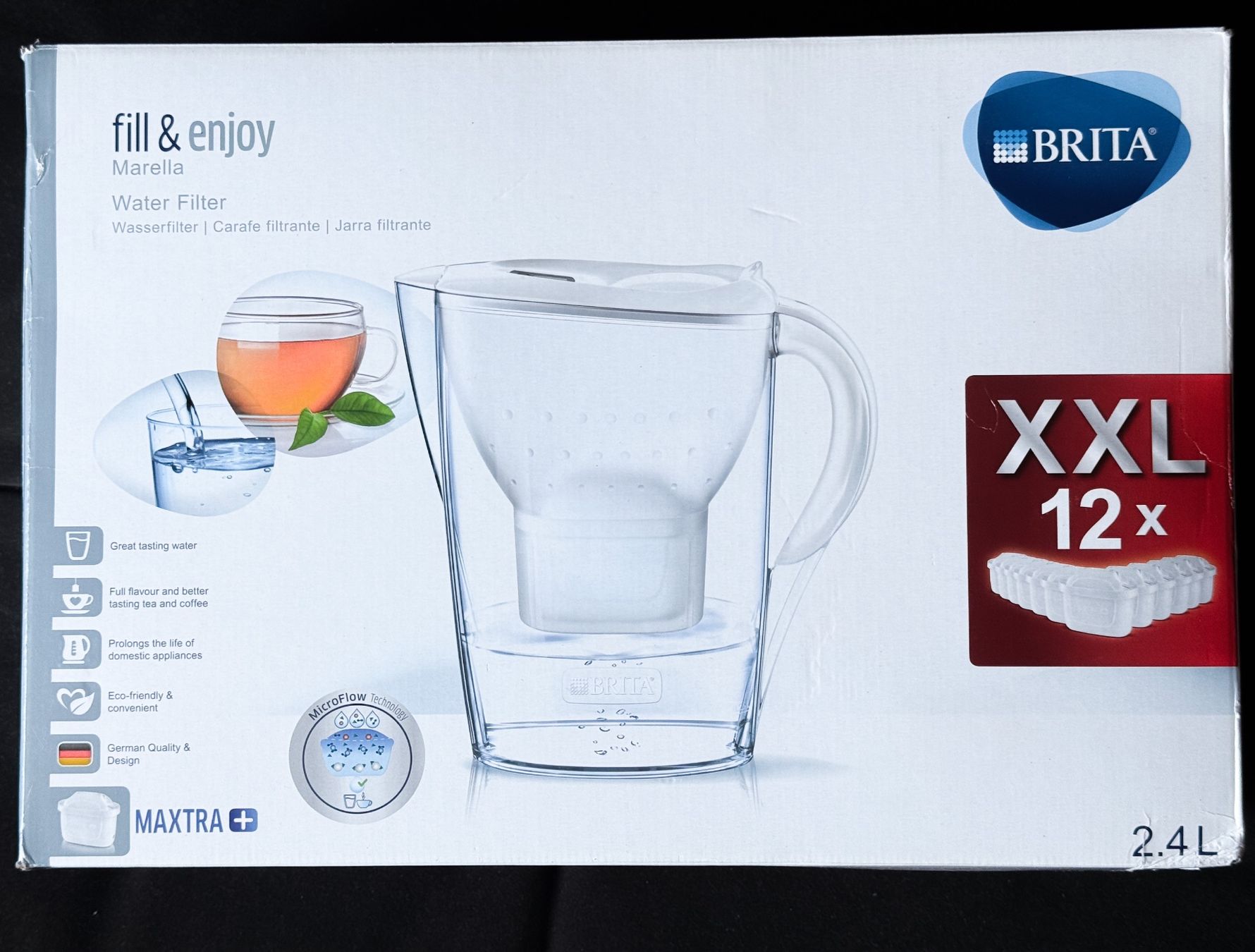 Sanitari: Neuer OVP Brita Wasserfilter mit 12 Kartouchen – Nuovo e nell'imballaggio originale da Zürich venduto da pixeltom