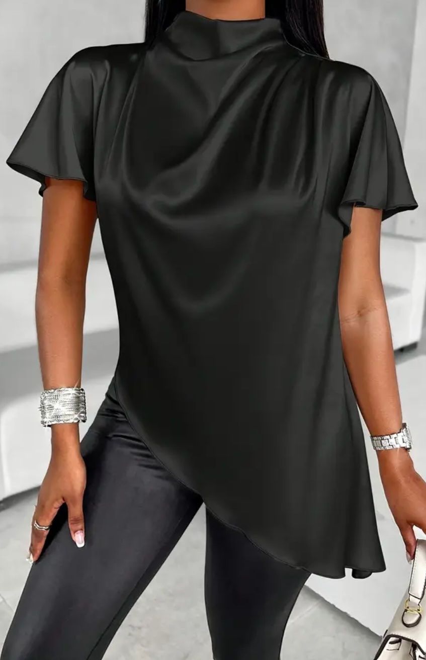 Blusen: Edle hingucker Bluse/Tunika, schwarz, L/XL – Neu und originalverpackt aus Winkel von ferrari2022 2