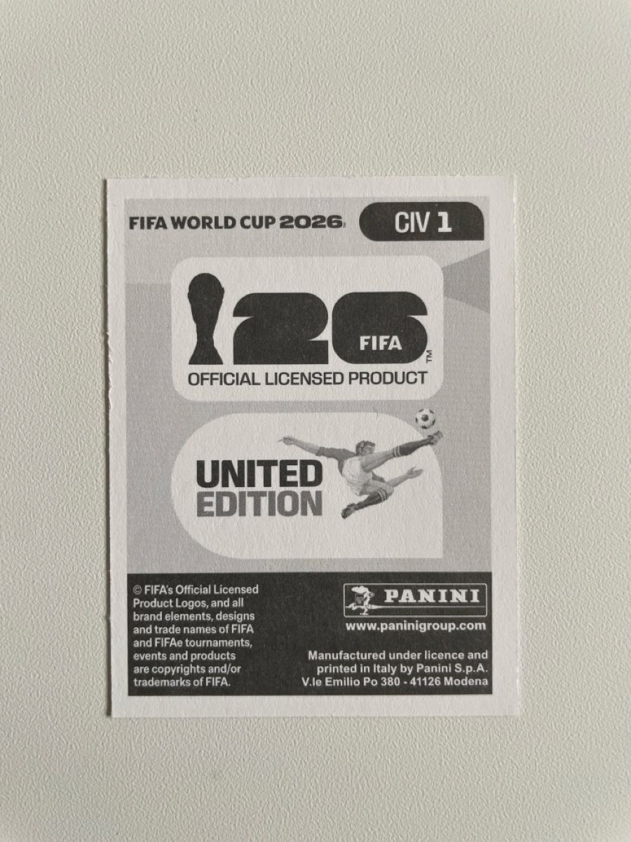 Panini Carte collezionabili: WM 2026 Sticker CIV 1 – Nuovo (secondo la descrizione) da Füllinsdorf venduto da swiss-discounter 1