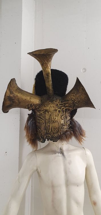 Maschere: Alti Garde Luzern: Fidele Blaskapelle (Maske, Larve, Grind) – Usato da Emmenbrücke venduto da Mandali67 2