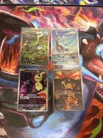 Pokemon Sammelkarten 4 Stk. Top Zustand