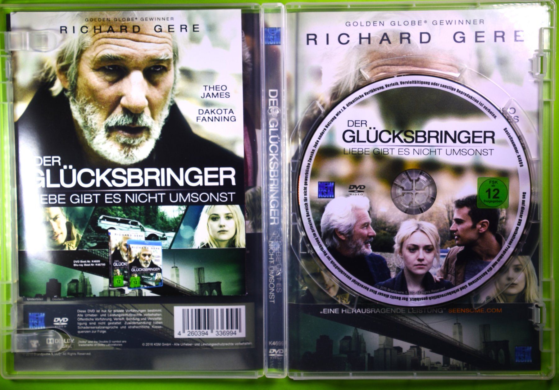 Tutti i DVDs: DER GLÜCKSBRINGER - RICHARD GERE – Nuovo (secondo la descrizione) da Luzern venduto da piro12 3