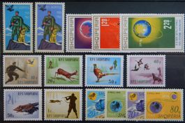 Albanien Lot mit guten Werten und Sätzen ** 1955/65 Lot VII