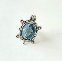 Design Ring in Schildkröte (Grösse verstellbar) -A&C neu