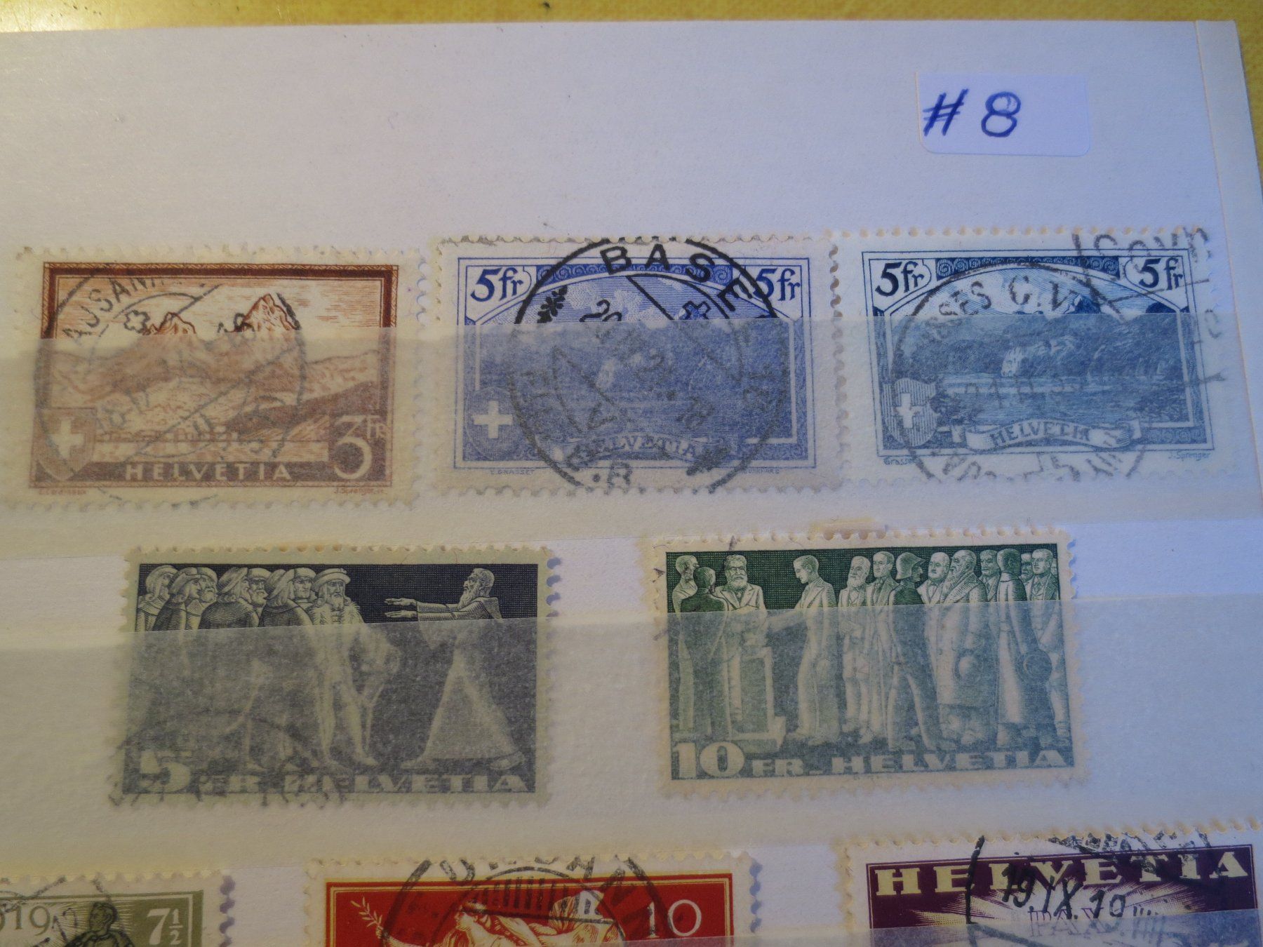 Alle Briefmarken: CH - Briefmarken. #8 – Gebraucht aus Schöftland von Topdeal4 2
