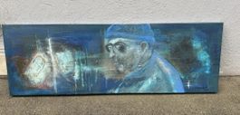 Acryl auf Leinwand, signiert, tolles Motiv!