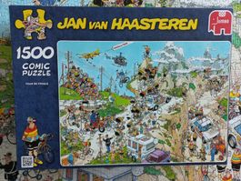Jan van Haasteren Comic Puzzle 1500 Teile Tour de France