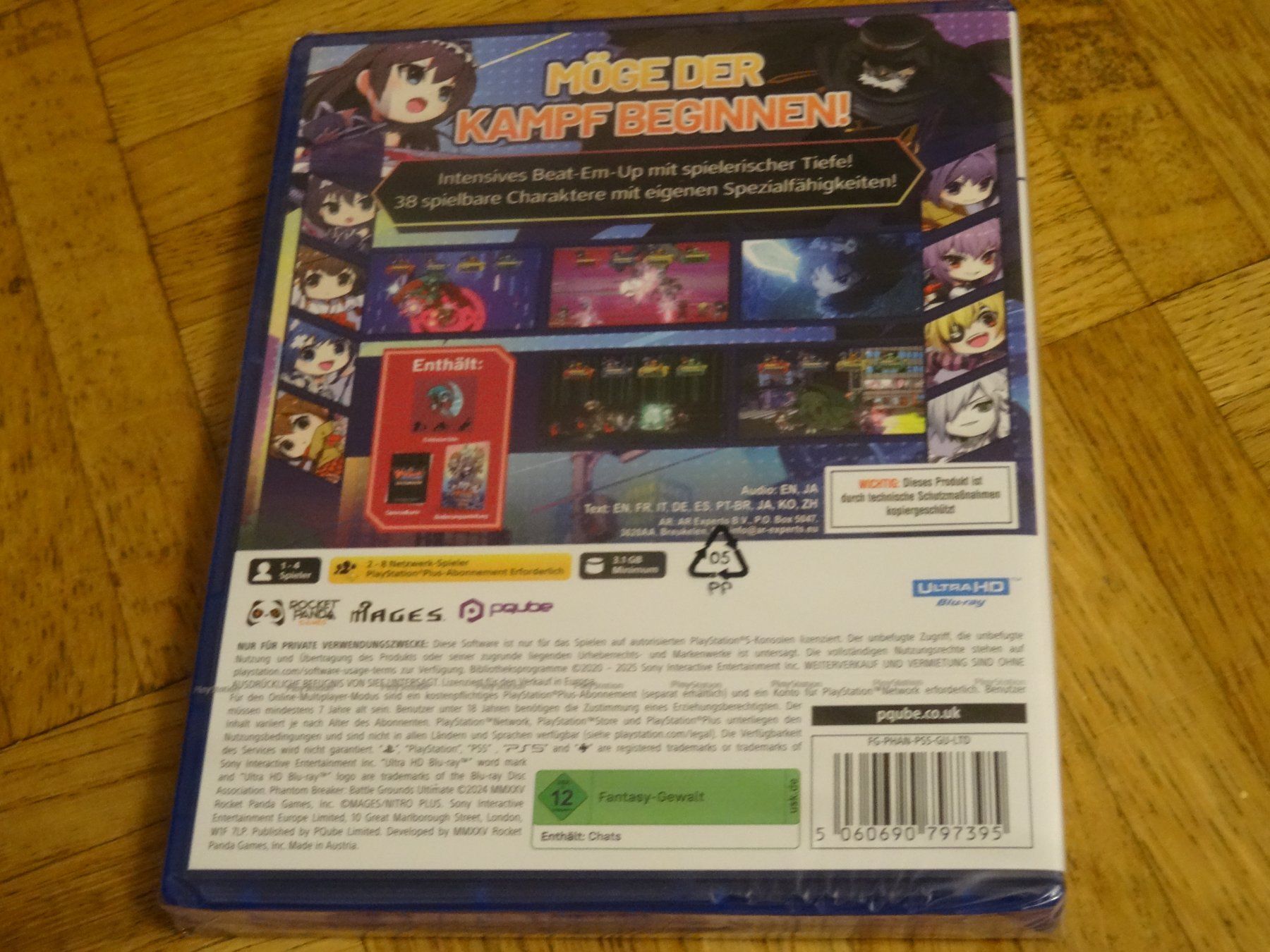 Sony Spiele: Phantom Breaker Battle Grounds Ultimate PS5 NEUWARE – Neu und originalverpackt aus Olten von Disc-Ausverkauf 1