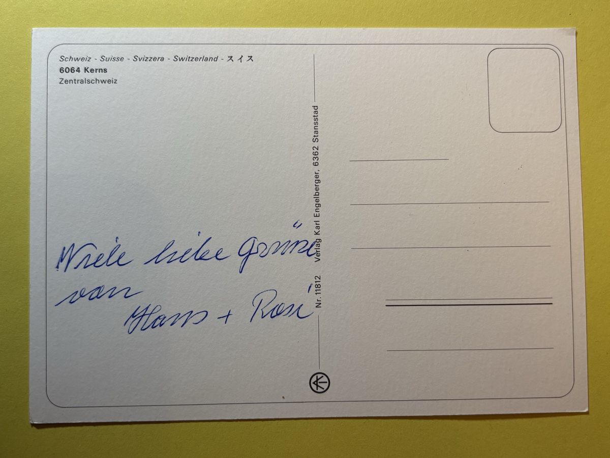 Cartoline postali: AK von Kerns – Usato da Rümlang venduto da Kartenpost1 1