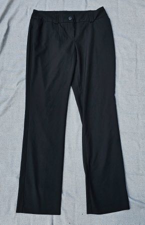 leichte Business Hose Gr. 38 schwarz - schlicht und chic