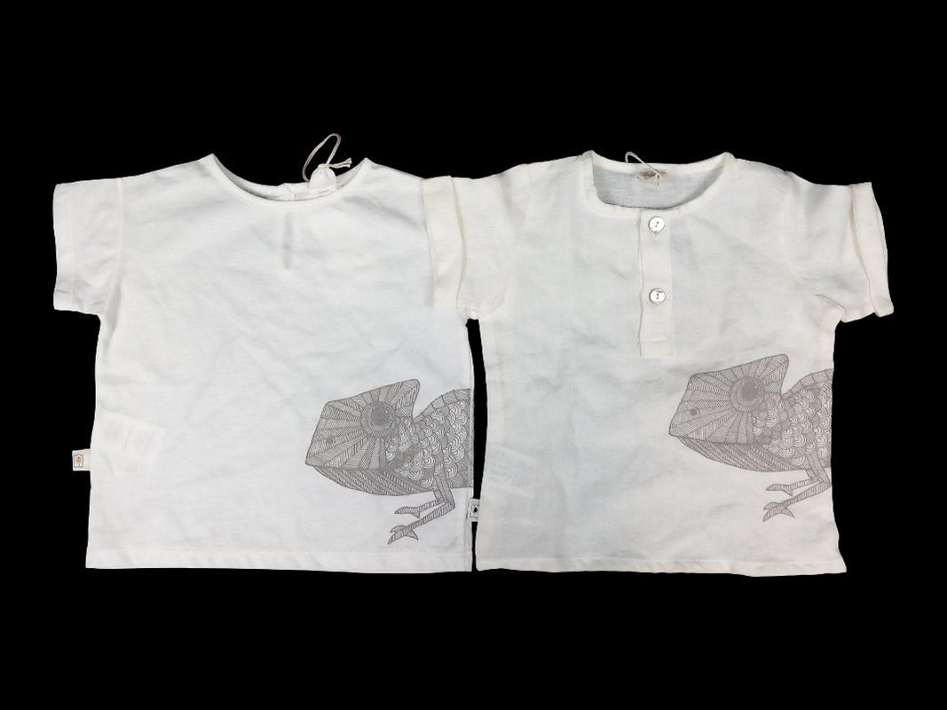 T-shirts: FILIBIO NATURE INSIDE Chamäleon, 2er Set, 12 m – Neuf (Voir description) à Hünenberg par Restwert_Zug