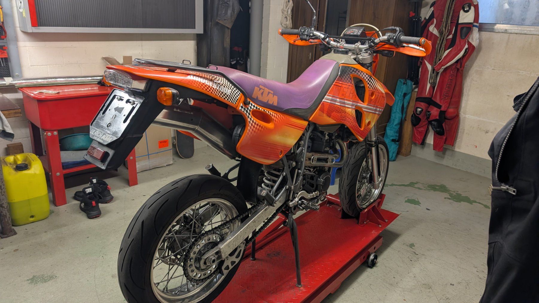 KTM Route: KTM 620 EGS – D'occasion à Fahrwangen par famchri01 2