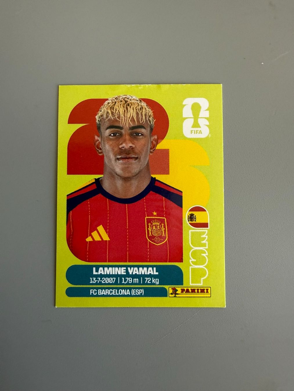 Panini Carte collezionabili: Panini Lamine Yamal ESP15 – Usato da Liebefeld venduto da Ronaldo-1996