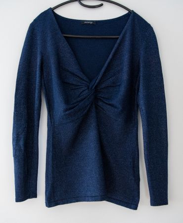 Blauer Pullover von Orsay, Gr. M