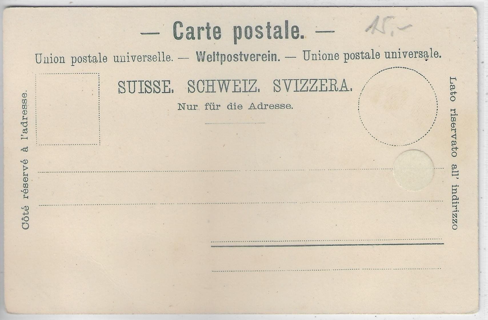 Cartoline postali: Wirtshaus Escher Canton Appenzell – Usato da Ettingen venduto da Kartenplanet 1