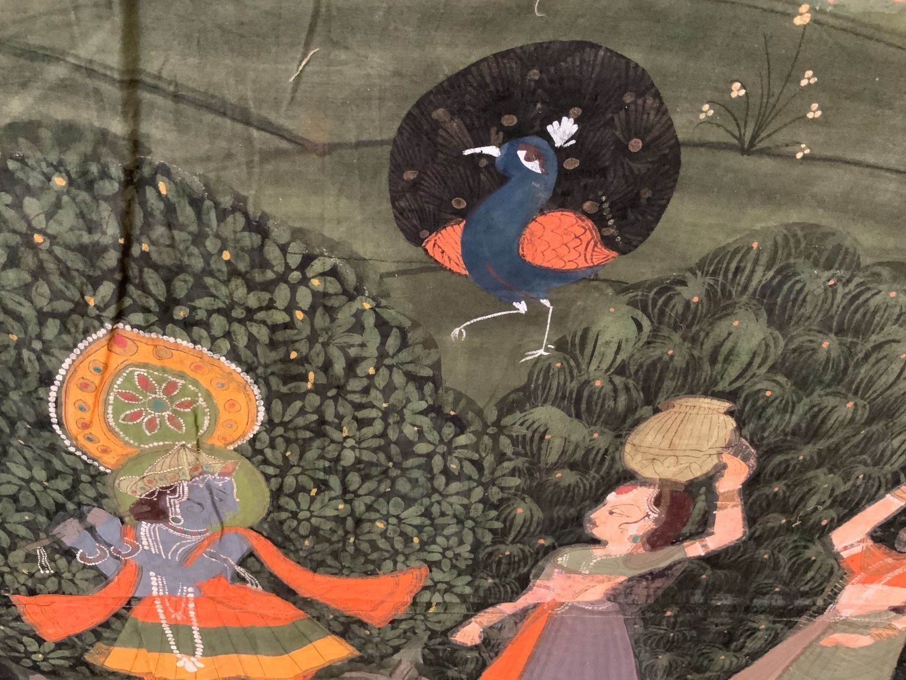 Gemälde: Gemälde - Antik - INDIA Kunst  Unikat – Gebraucht aus Zürich von Danokiko 8