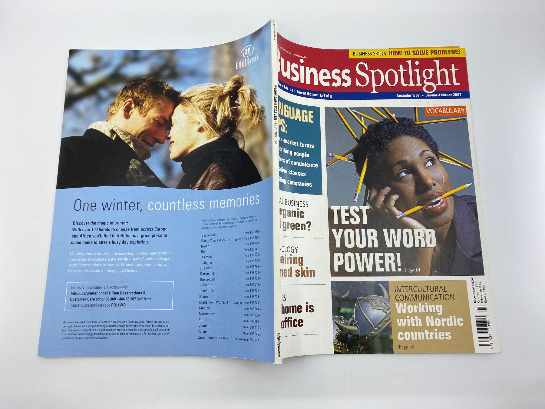 Riviste & Magazine: Business Spotlight - Test your Word Power! – Usato da Langwiesen venduto da Restposten-24 1