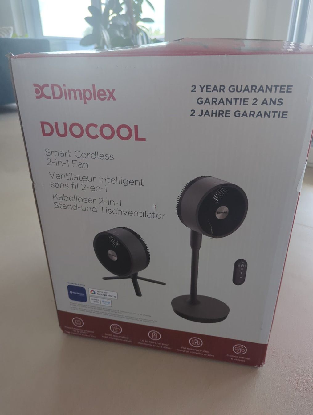 Ventilateurs: Dimplex - Duocool - Smart 2-in-1 Akkuventilator mit App-Steu – Neuf avec emballage d'origine à Dielsdorf par andre_ulrich 6