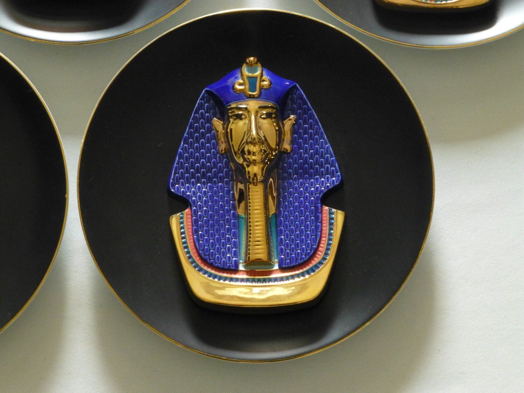 Teller: 5 Sammel / Wand Teller Pharaonen Ägypten – Gebraucht aus Basel von Falconis 8