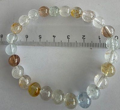 Bracciali & Braccialetti: Armband Topas bunt, Ø 8mm. – Nuovo e nell'imballaggio originale da Zetzwil venduto da Sonneblueme987
