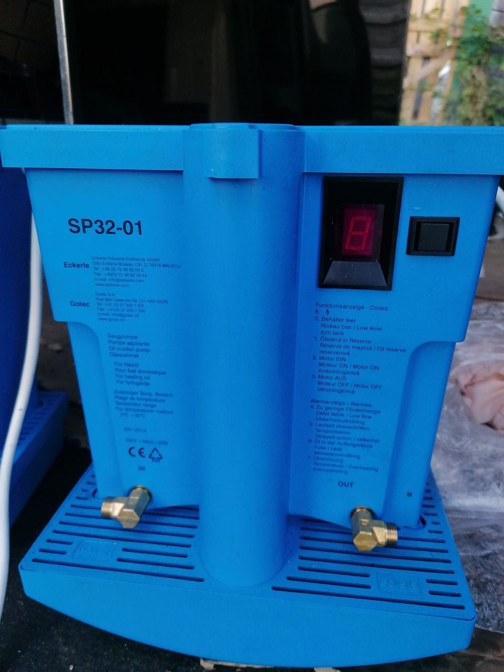 Pompe a diesel & di travaso: 2x Eckele-Heizöl-Saugpumpe SP32-01 – Usato da Biel / bienne venduto da Sarouch9 2