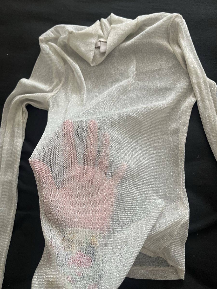 Kleiderpakete: Jeans mit Strasssteinen + glitzernde Top – Neu (gemäss Beschreibung) aus Olten von sae_82z2 8