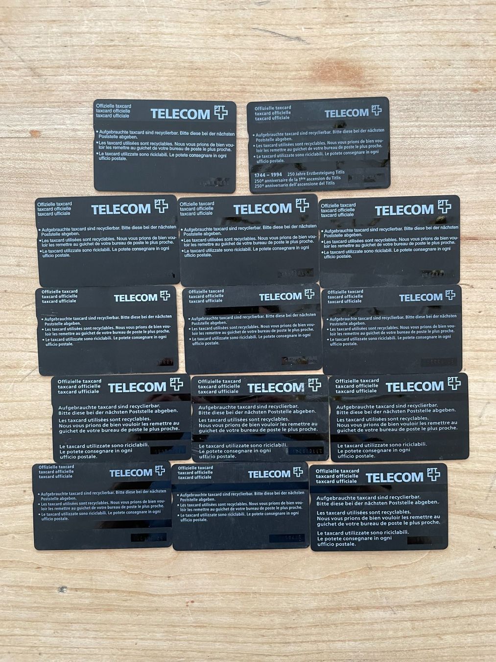 Swisscom Telefon- & Taxkarten: Telefonkarten Sammlung Schweiz, Telecom und Swisscom 47 Stk. – Gebraucht aus Thal von Danny82 3